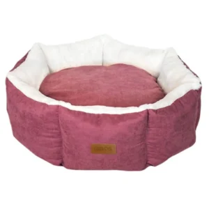 מיטת אפולו עגולה ורודה