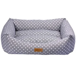 מיטת מקרון אפור