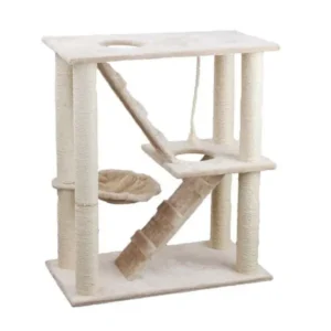 מתקן גירוד לחתול קיטי פלייס 80x40x90