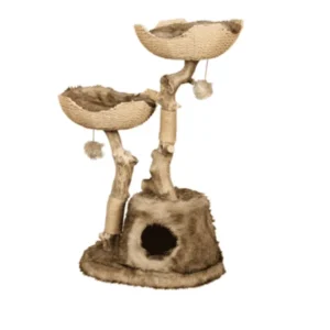 מתקן גירוד מעץ טבעי 60*45*117