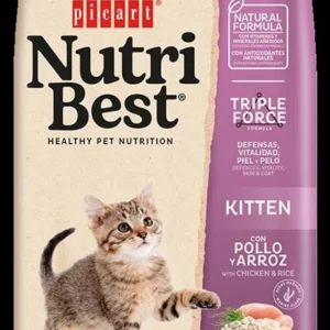 נוטריבסט קיטן עוף ואורז 2 ק"ג