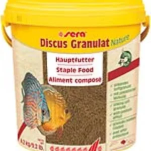 סרה דיסקוס גרנולט 10 ליטר (גרגרים חומים) מזון לדגים