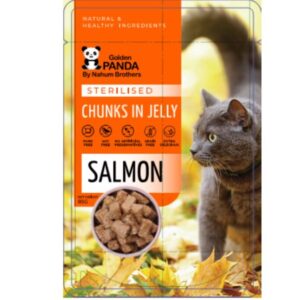 פאוץ לחתול סלמון 85 גרם