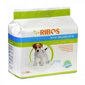 פדים לאימון גורים ריבוס 100 יח'