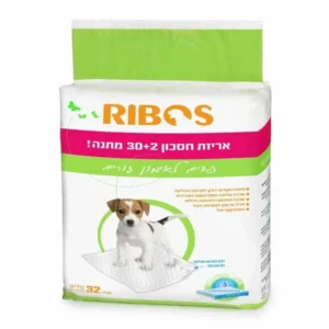 פדים לאימון גורים ריבוס 30 יח'