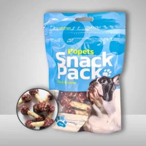 פופטס חטיף לכלב משקולות עם אורז 75 גרם.