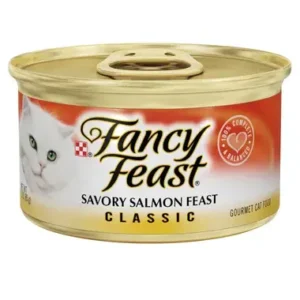 פנסי פיסט מזון לח ומלא לחתול פטה מוס סלמון 85 גרם