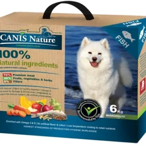 קאניס נייצ'ר מזון מבושל רך על בסיס דגים