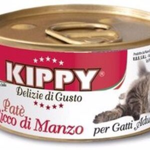 קיפי מעדן פטה בקר 85 גרם שימורים לחתולים