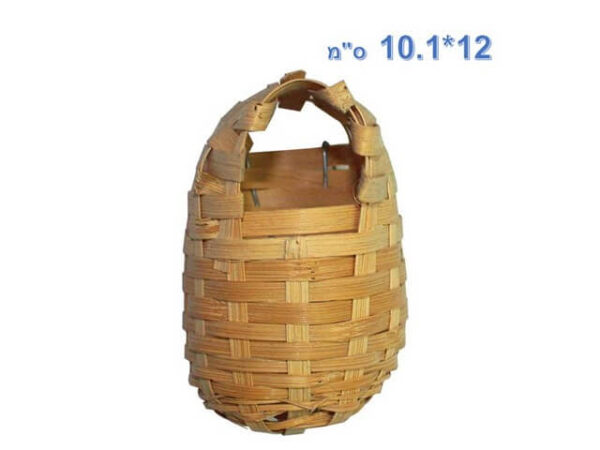 קן הטלה קש סגור לפינק 12 ס"מ דגם 01087