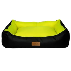 ריבוס מיטת אנגי שחור-צהוב סט M+L+XL