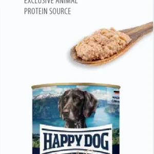 שימורי הפי דוג לכלב בטעם דגי ים 100%