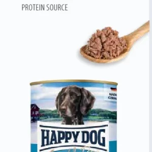 שימורי הפי דוג לכלב בטעם צבי 100%