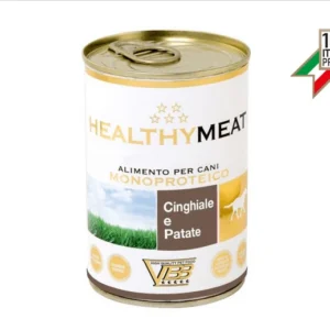 שימורי פטה 100% לכלב בטעם חזיר ותפו"א 400 גרם