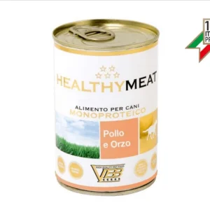 שימורי פטה 100% לכלב בטעם שעורה ועוף 400 גרם