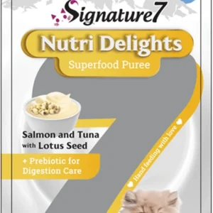 שלוקים SIGNATURE 7 לחתול בטעם סלמון וטונה