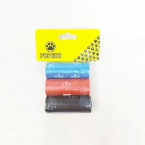 סט 3 גלילי שקיות איסוף