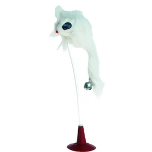 צעצוע נדבק לחתול