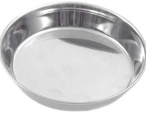 קערה נירוסטה שטוחה