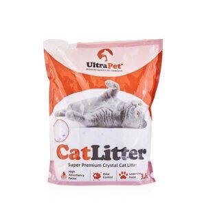 חול קריסטל לחתול 3.8 ליטר אולטרה פט