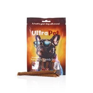 חטיף לכלב אולטרה פט מקלות כבש 80 גרם