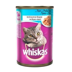 שימור וויסקאס טונה לחתול בוגר whiskas