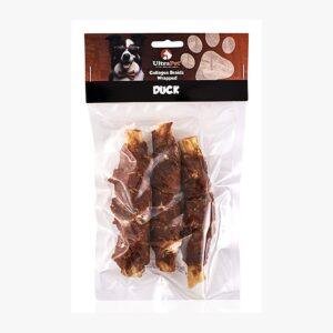 עצם לעיסה 3 יח' צמת קולגן עטוף בברווז 100 גרם