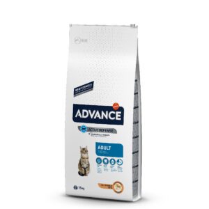 אדוונס חתול עוף 15 ק"ג מזון יבש Advance