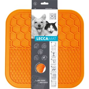 אמפט משטח ליקוק כתום לחתול וכלב 30 ס"מ