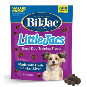 חטיף ביל גק לכלבים מגזע קטן עם כבד עוף טרי 283 גרם
