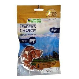 חטיף כלבים לידרס צ'וייס חטיפוני בקר 80 גרם