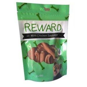 חטיף לכלב נקניקיות עוף 100 גרם