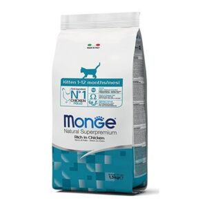 מונג חתול עוף קיטן 1.5 ק"ג