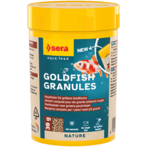 מזון גולדפיש גרנולס 30 גרם (100 מ"ל) לדגי זהב סרה