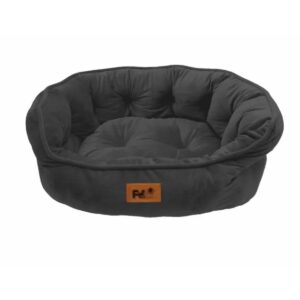 מיטה וינטג מפנקת בצבע שחור בינונית