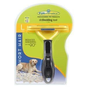מסרק פרמינטור לכלב גדול L פרווה קצרה