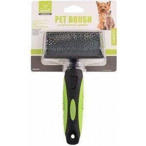 נאבל מברשת נירוסטה עם ידית גומי L