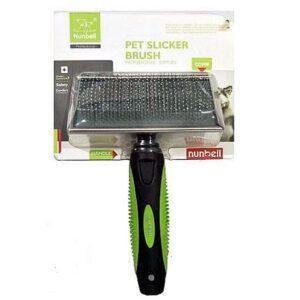 נאבל מברשת נירוסטה עם ידית גומי M