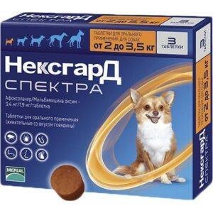 נקסגארד ספקטרה כלב 2-3.5 ק"ג