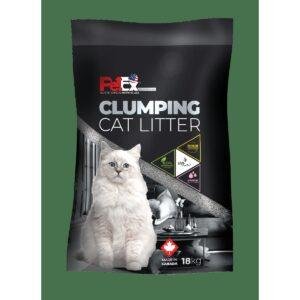 פטקס חול מתגבש לחתול במשקל 18 ק"ג ללא תוספת של ביש