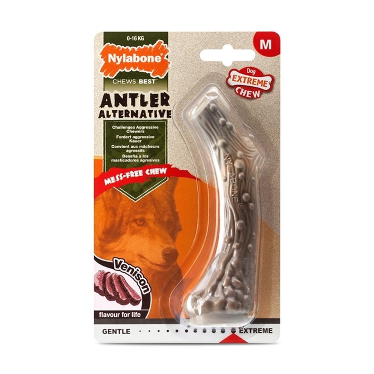 צעצוע קרן לעיסה בטעם צבי