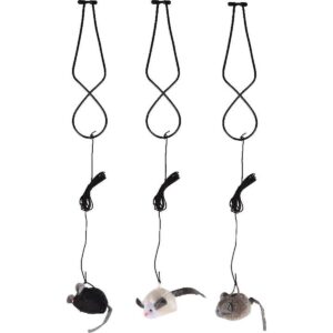 צעצוע תלייה עם סאונד לחתול