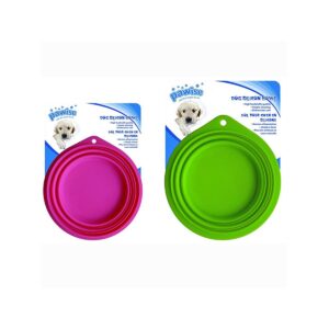 קערת סיליקון מתקפלת לחיות מחמד*