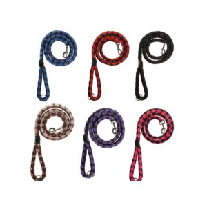 רצועת אילוף קלועה לכלב L