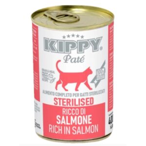 שימור חתול קיפי מעדן פטה סלמון 400 גרם