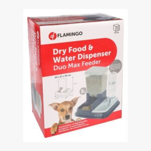 דיספנסר לאוכל ומים פלמינגו