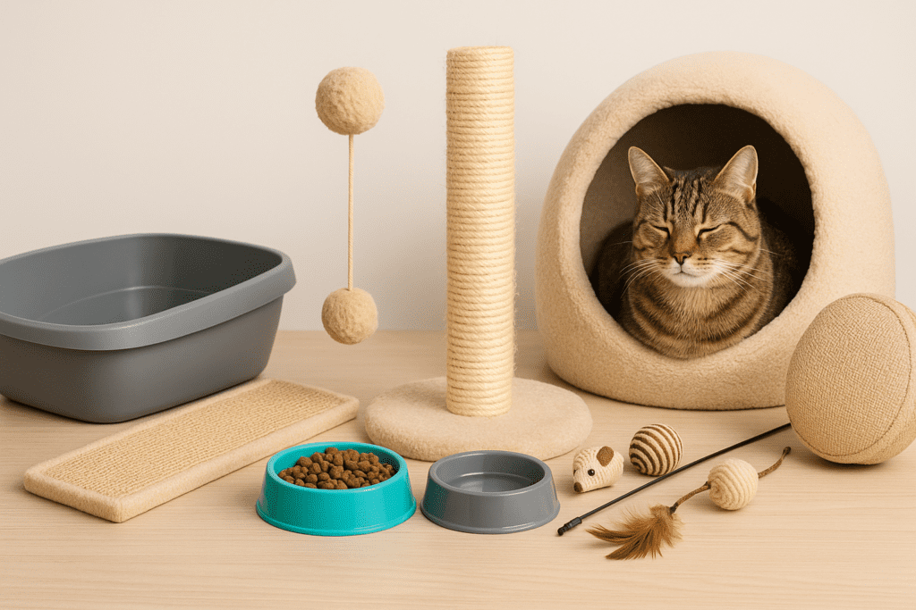 ציוד לחתולים מומלץ - תמונה ראשית למאמר