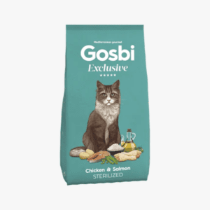 גוסבי חתול עוף וסלמון אקסלוסיב בוגר מסורס 1.5 ק"ג
