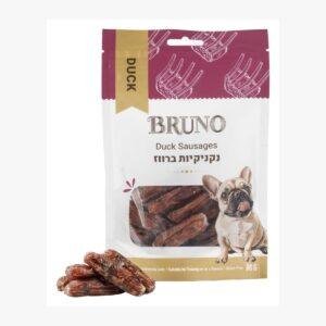 חטיף ברונו נקניקיות ברווז ותרד 80 גרם
