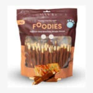 חטיף FOODIES מקלות לעיסה עוף ועור בקר 1 ק"ג